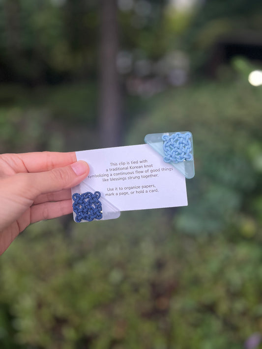 Gori Knot Corner Clips