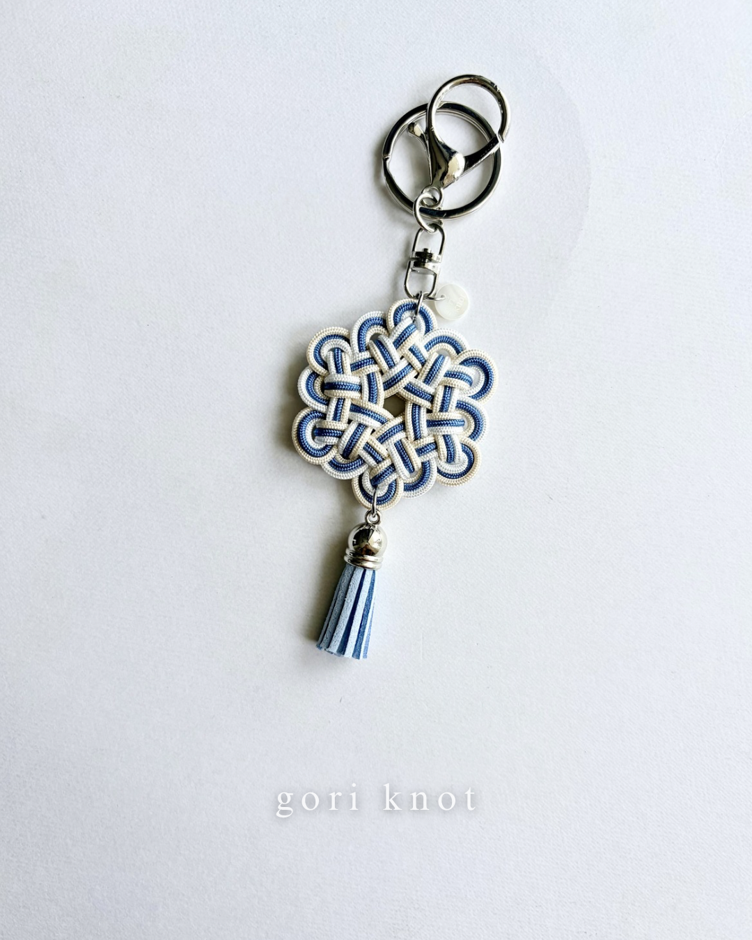Hexagon Knot Bag Charm
